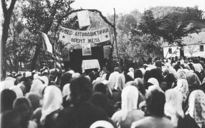Saopštenje povodom obilježavanja godišnjice Antifašističkog fronta žena Jugoslavije
