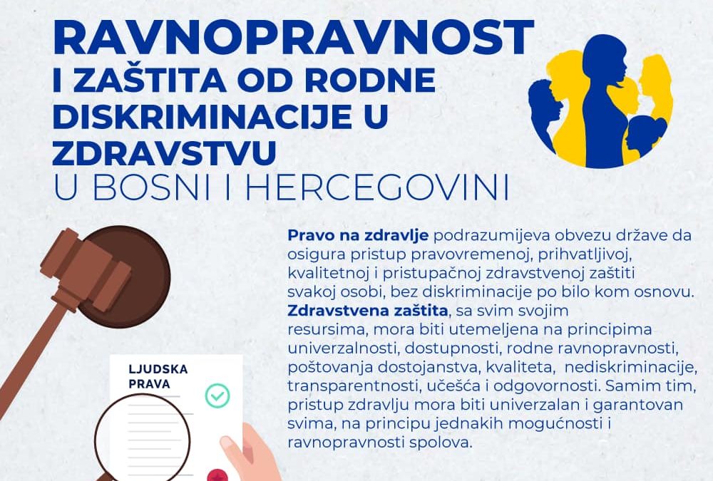Ravnopravnost i zaštita od rodne diskriminacije u zdravstvu u bosni i hercegovini