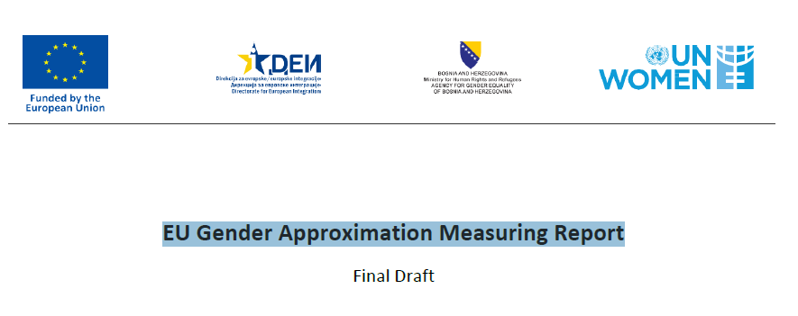 EU Gender Approximation Measuring Report