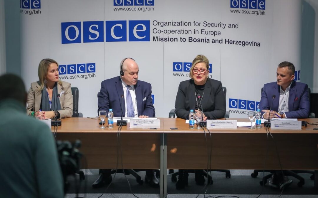 OSCE ocijenio napredak postignut u provedbi obaveza u borbi protiv rodno zasnovanog nasilja u BiH